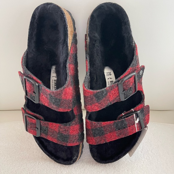 NWT Birkenstock Arizona Shearling Sandal - Picture 5 of 11